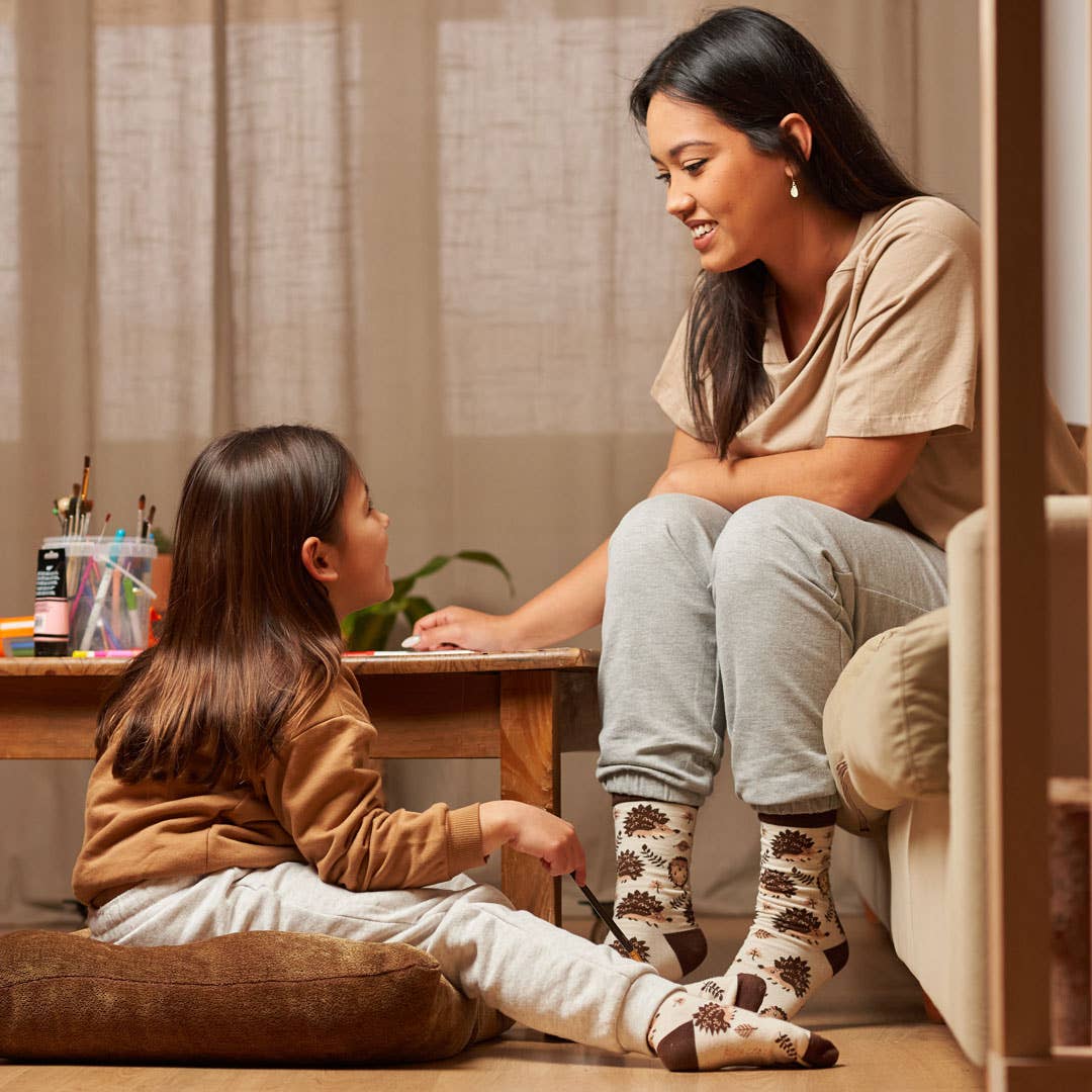 Chaussettes Enfant Hérissons