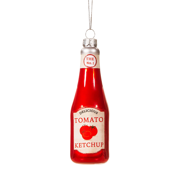 Ketchup Bottle Christmas Ornament
