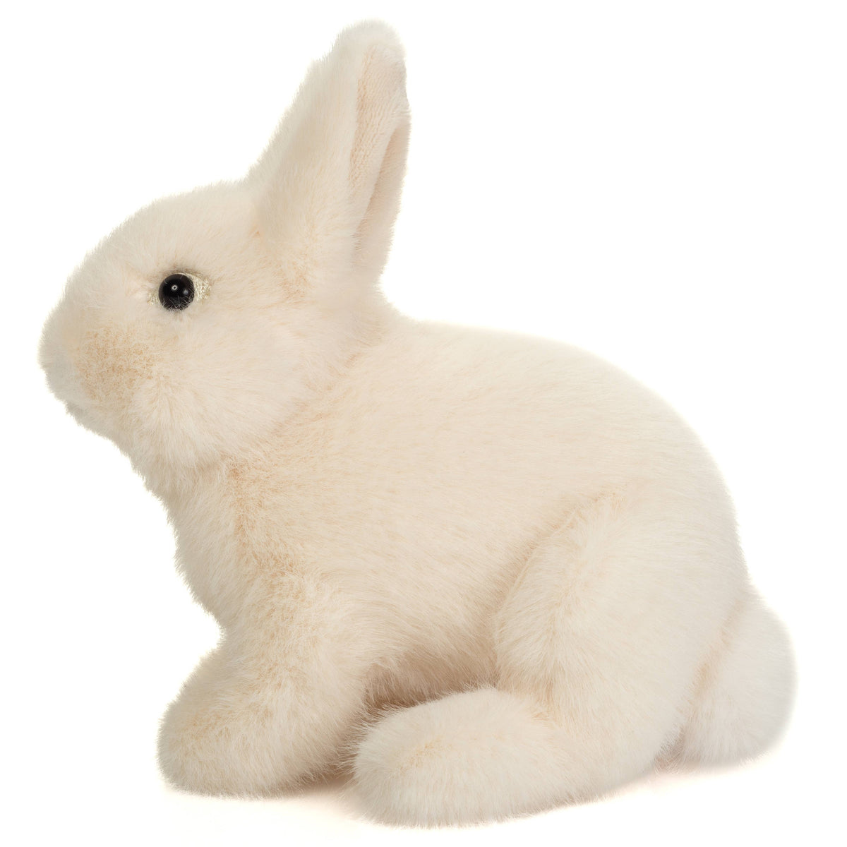 Sitting Cream Rabbit Plush Toy
