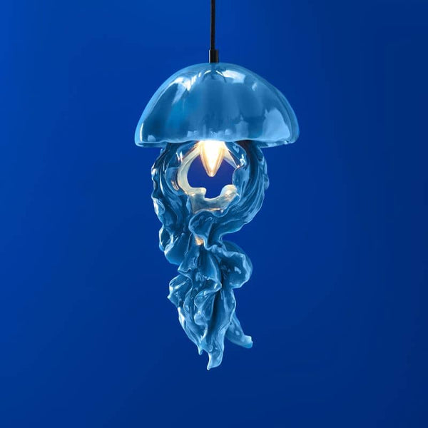 Ava Jellyfish Ceiling Light, Blue