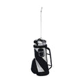 Glazen kerstornament golftas, 11 cm