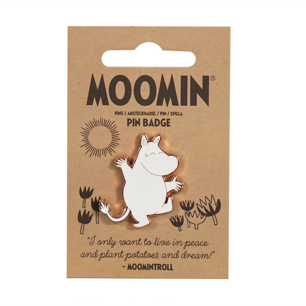 Moomin Troll metalen speldje