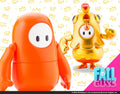 FALL GUYS Action Figure Pack Legendary Edition: Orangeade/Golden Chicken Costume