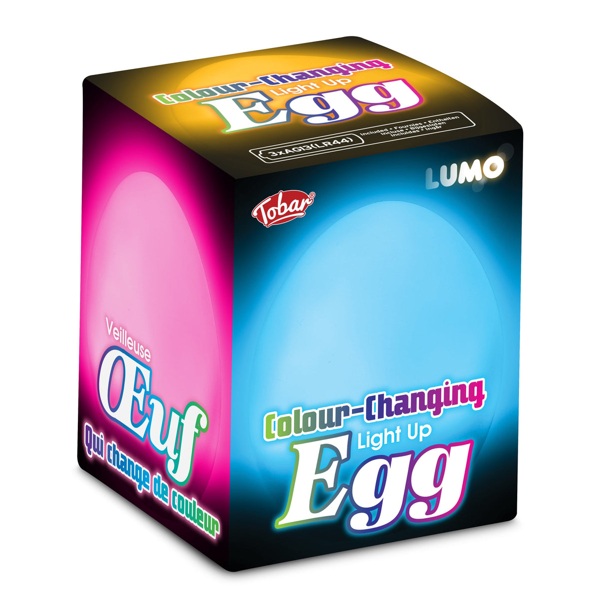 LUMEZ COLOUR-CHANGING LIGHT-UP EGG