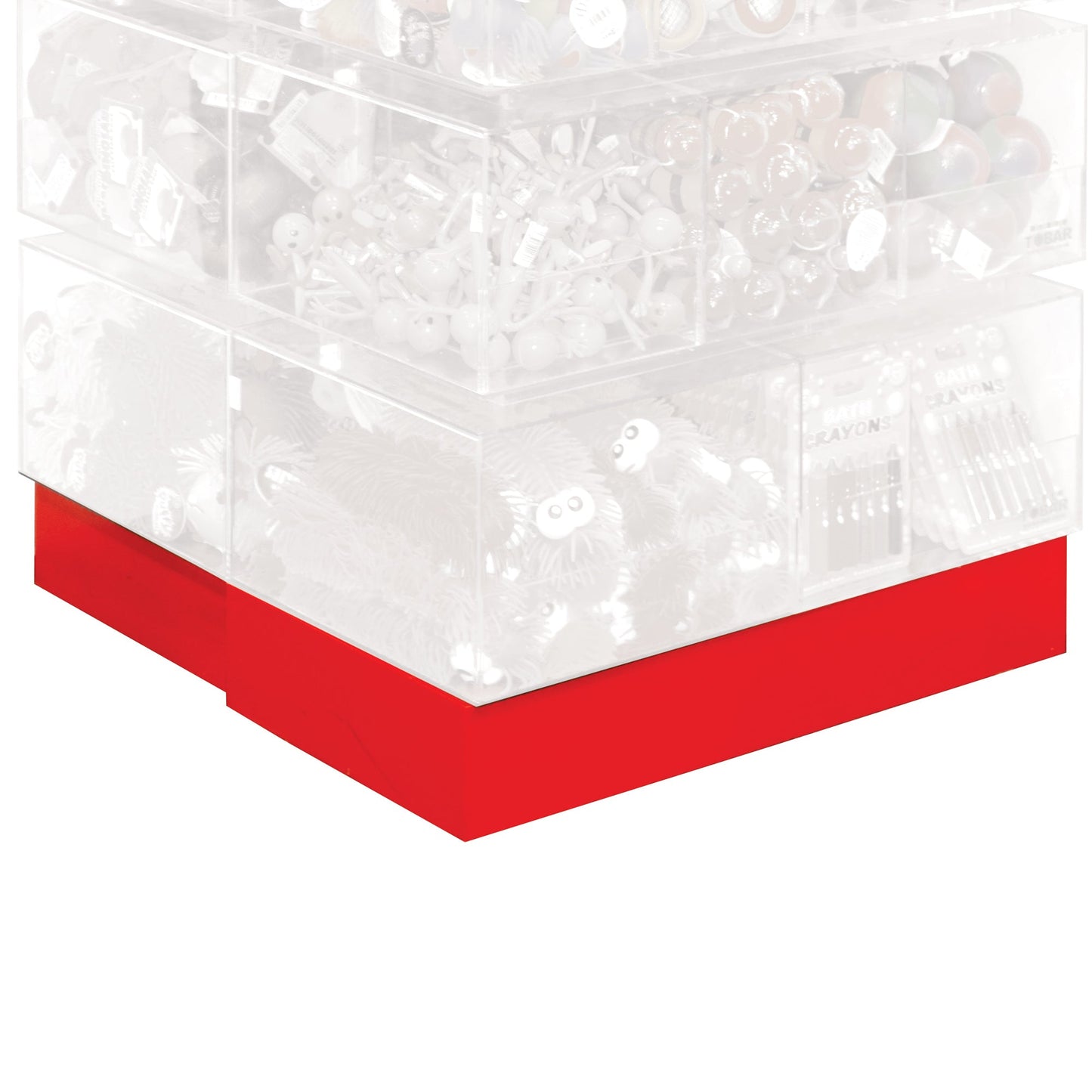 RED WOODEN BASE