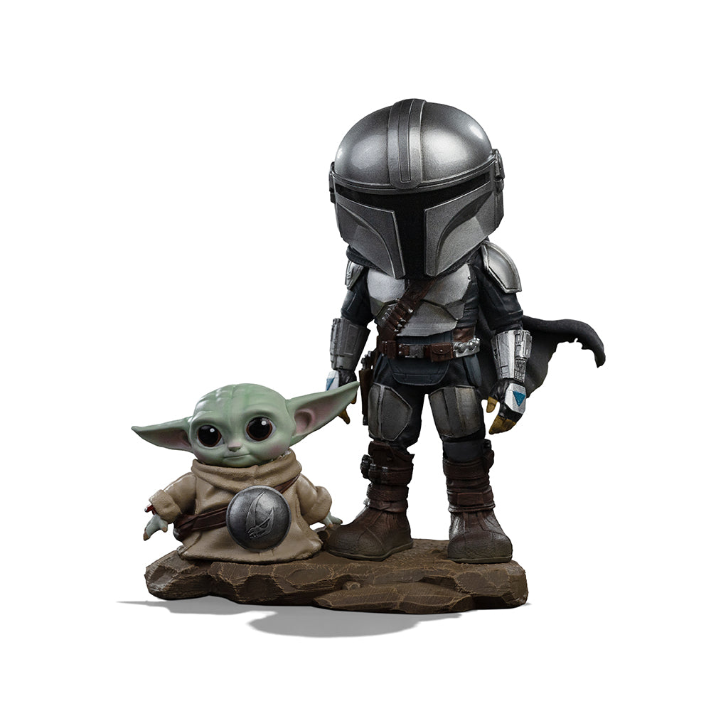 Pre-Order - Mandalorian and Grogu Statue - The Mandalorian - MiniCo - Iron Studios