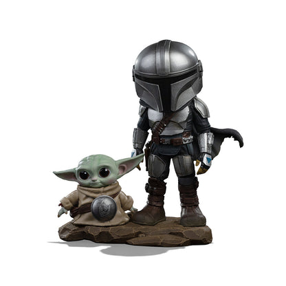 Pre-Order - Mandalorian and Grogu Statue - The Mandalorian - MiniCo - Iron Studios