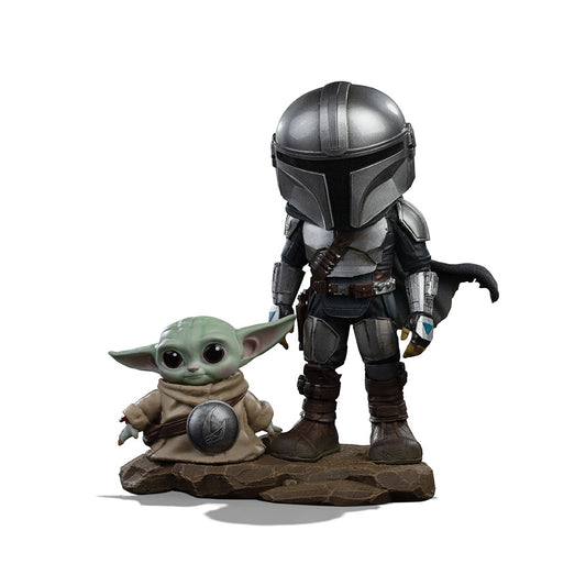 Pre-Order - Mandalorian and Grogu Statue - The Mandalorian - MiniCo - Iron Studios