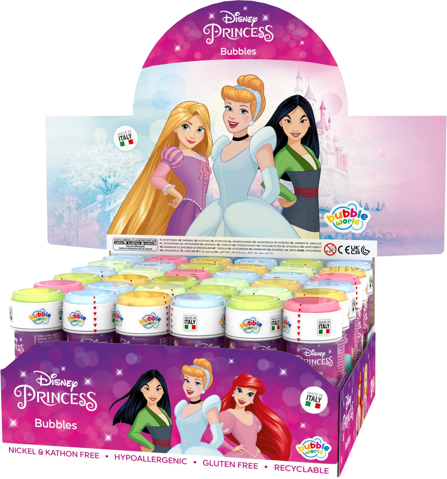 Soap Bubbles - Disney Princess (36pcs)
