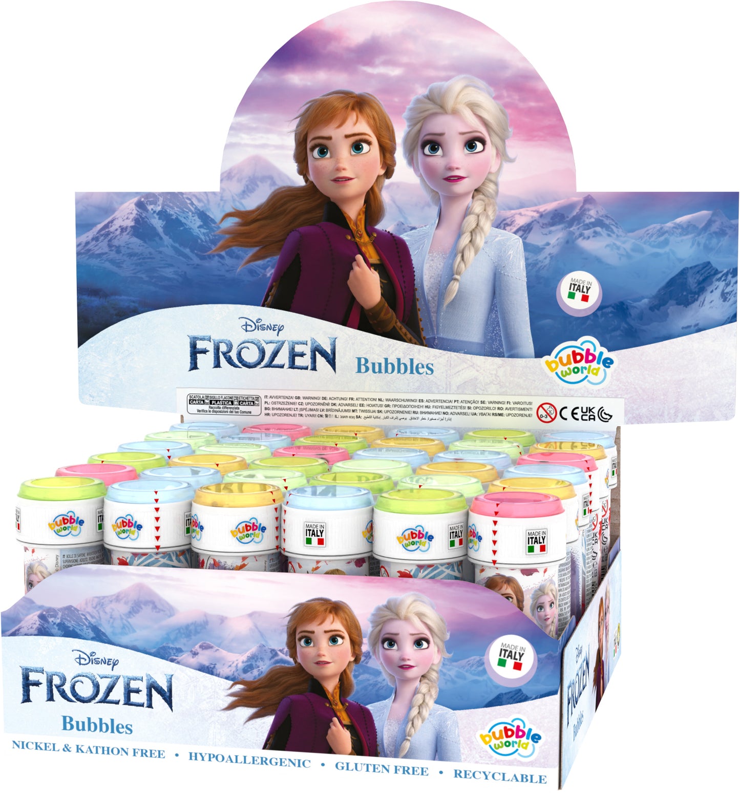 Frozen Soap Bubbles