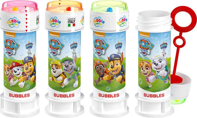 Paw Patrol bubble box – Display of 36 x 60 ml bottles
