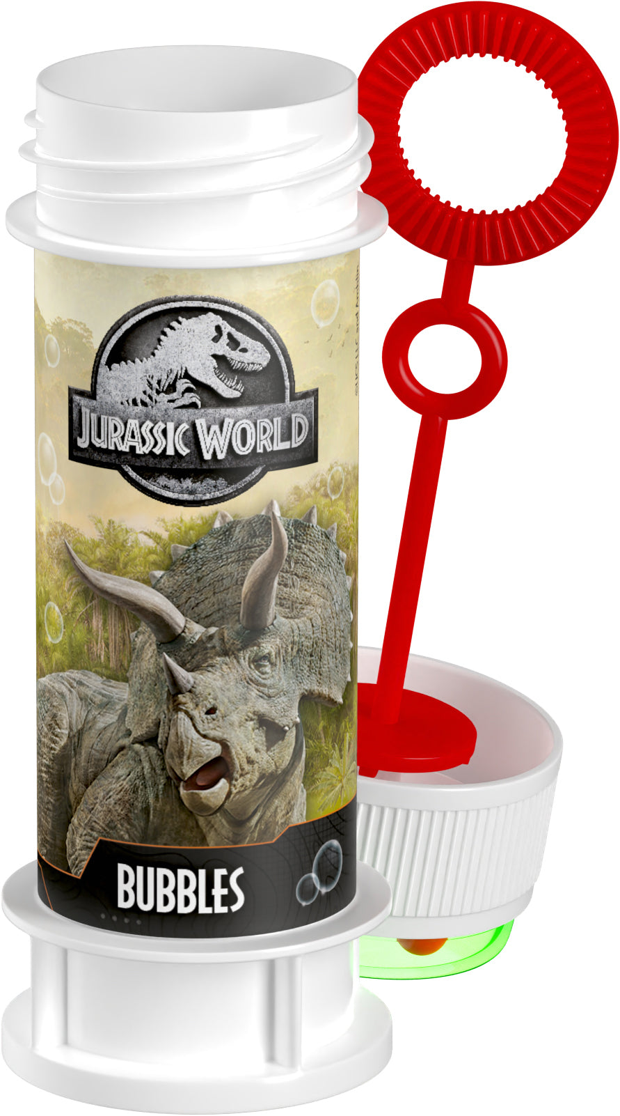 Jurassic World Bubble Dispenser - Display of 36 x 60ml Bottles