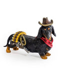 Cowboy Teckel Hondendecoratie