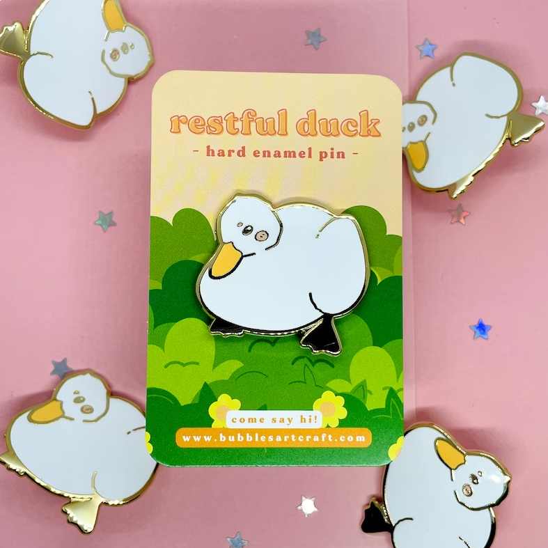 Resting Duck Pin