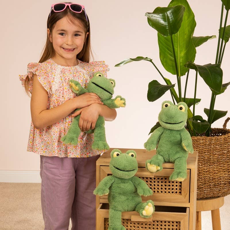 Frederik Frog Plush Toy – 32 cm