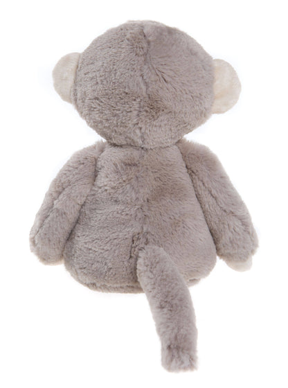 Bear & Me Naughty Monkey Pebble Gray Plush Toy