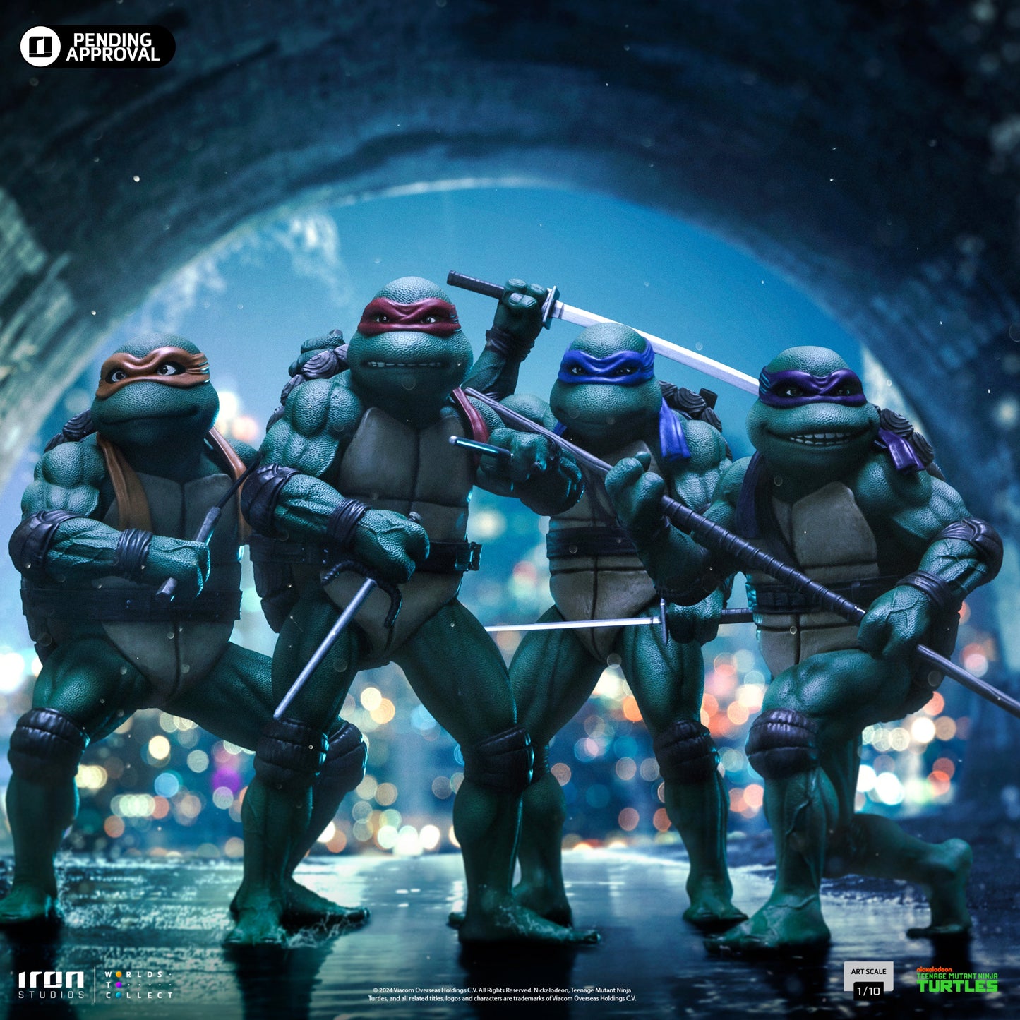 Raphael Statue - TMNT Movie - Art Scale 1/10 - Iron Studios