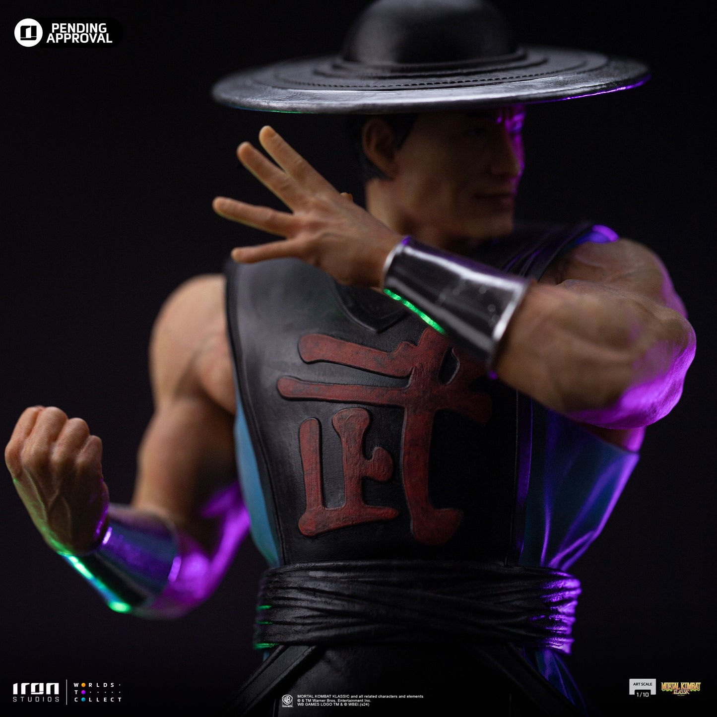 Kung Lao Statue - Mortal Kombat - Art Scale 1/10 - Iron Studios
