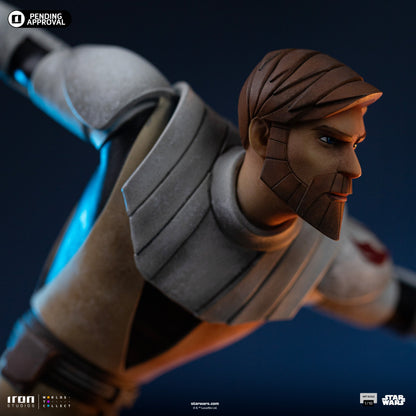 Obi-Wan Kenobi Statue – Star Wars: Clone Wars - Art Scale 1/10 - Iron Studios