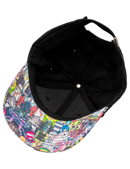 casquette rick et morty logo cotton division