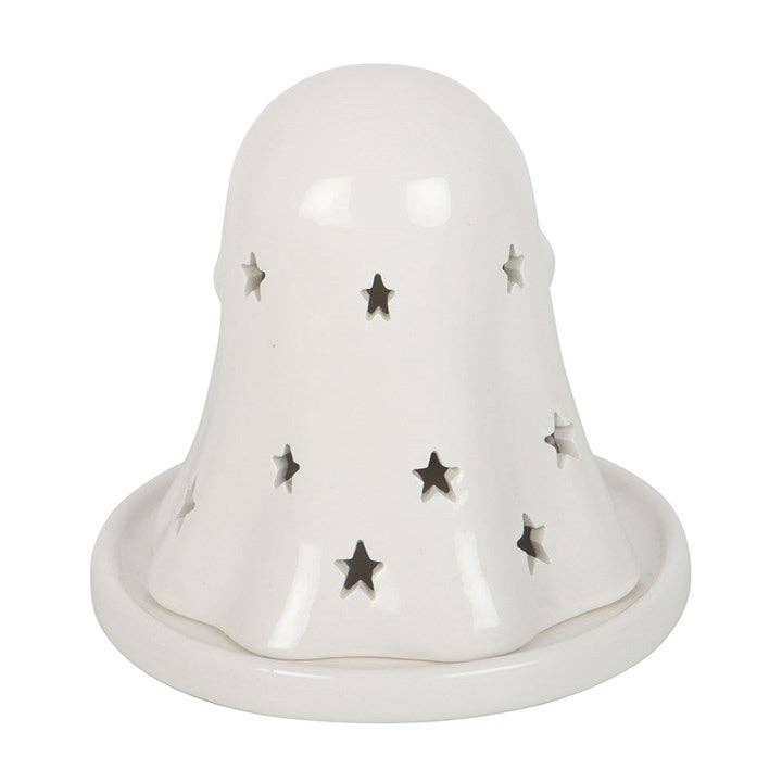 Halloween "Ghost Stories" tealight and incense cone holder