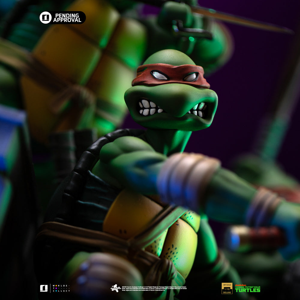 Pre-Order - TMNT 1st Cover Set Statue (Signed Version) - Teenage Mutant Ninja Turtles - Art Scale 1/10 - Iron Studios