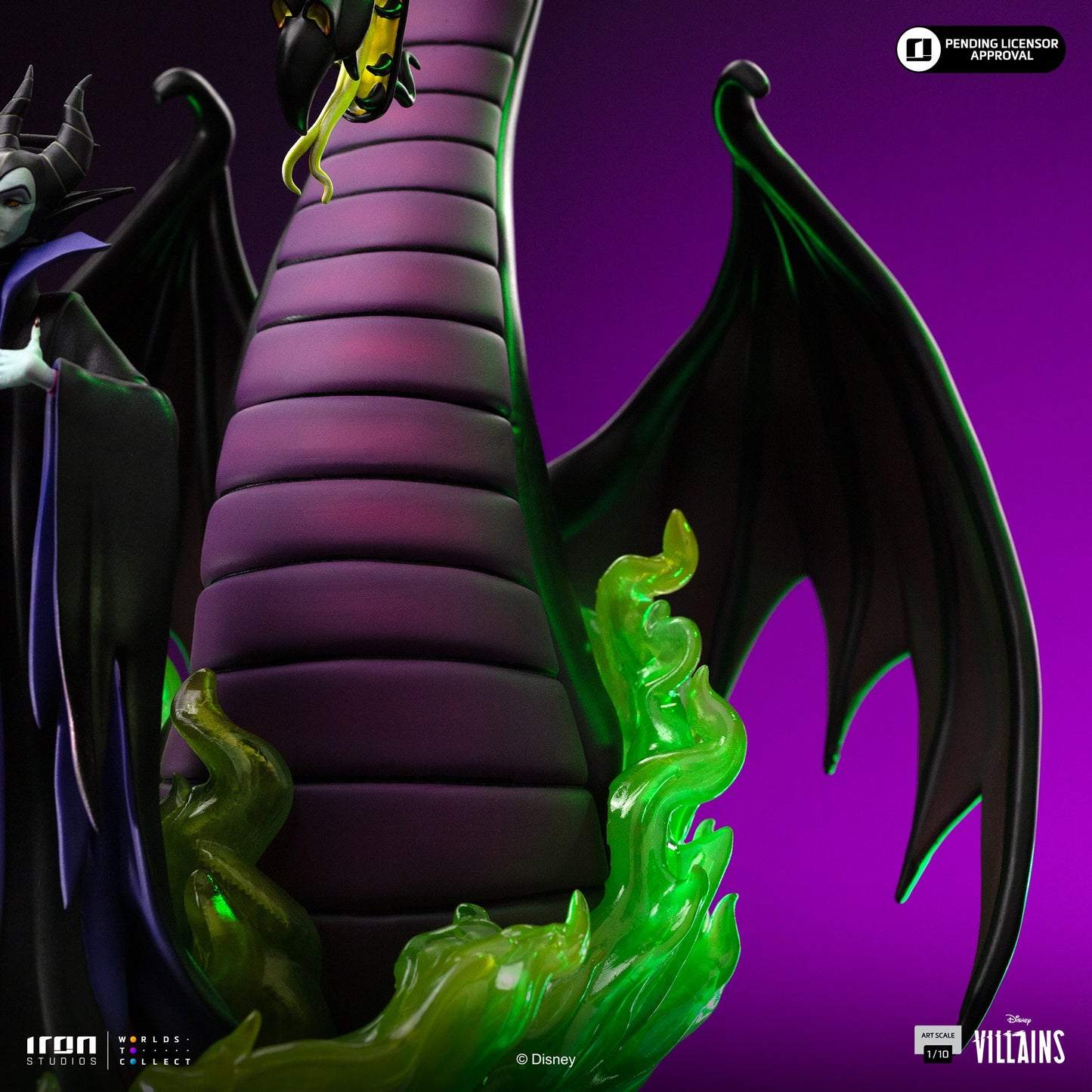 Pre-Order - Maleficent Statue - Disney's Villains - Art Scale 1/10 - Iron Studios