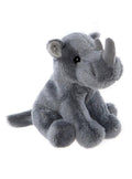Knuffelbeer: een pluche neushoorn