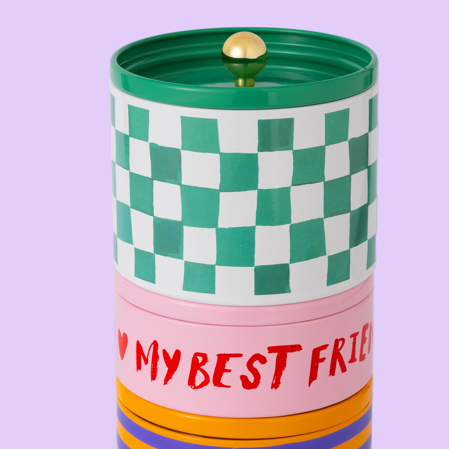 Bocal à friandises empilable