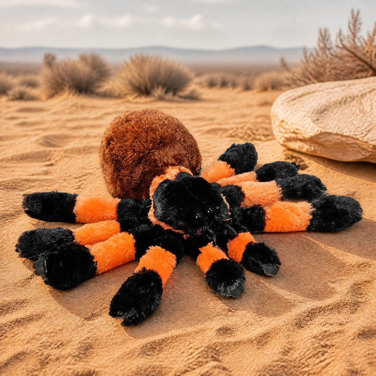 Wild Republic Cuddlekins Tarantula Stuffed Animal - 12" Stuffed Animals