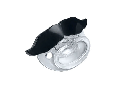 Black Mustache Pacifier