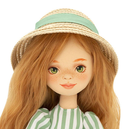 Clothing set: 28cm striped dress