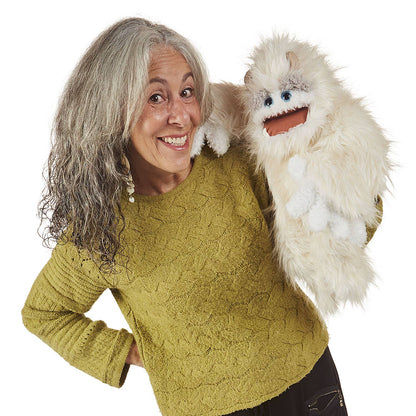 Marionnette à main Yéti Folkmanis réaliste