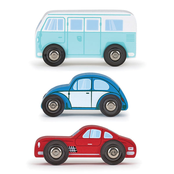 Set de 3 petites voitures Papo - jouet de ville