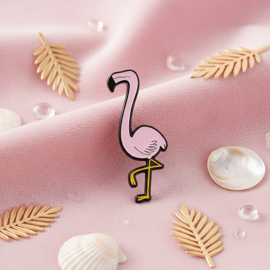 Pin's Flamant Rose