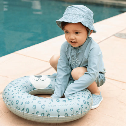 Green Leopard Pool Float 