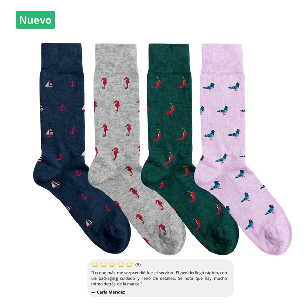 Fun Icons Socks Pack⚓🌶️🦜