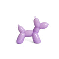 Paarse ballonhond kaars
