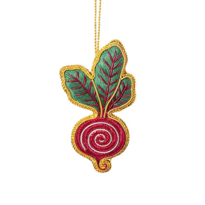 Hanging decoration, Beetroot embroidery