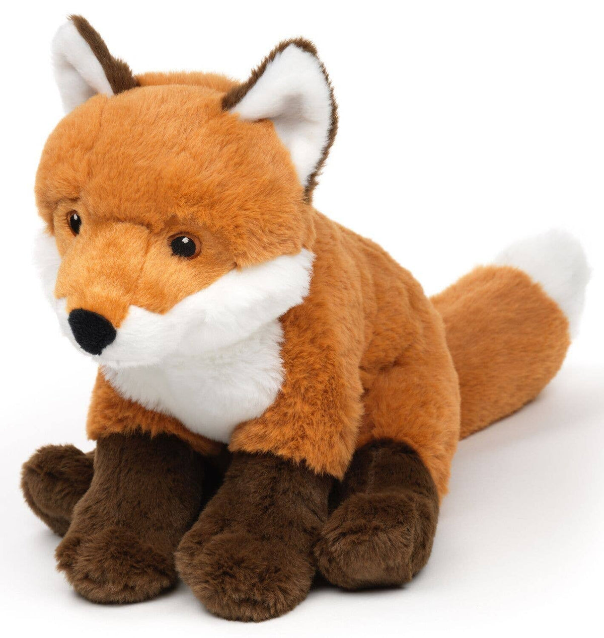 Sitting red fox plush