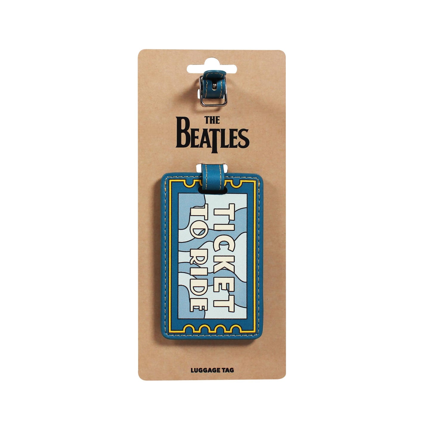 Het Beatles Ticket to Ride bagagelabel