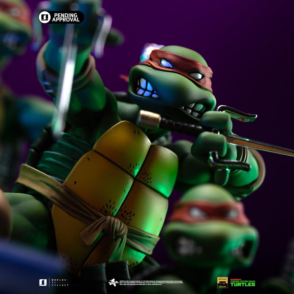 Pre-Order - TMNT 1st Cover Set Statue (Signed Version) - Teenage Mutant Ninja Turtles - Art Scale 1/10 - Iron Studios