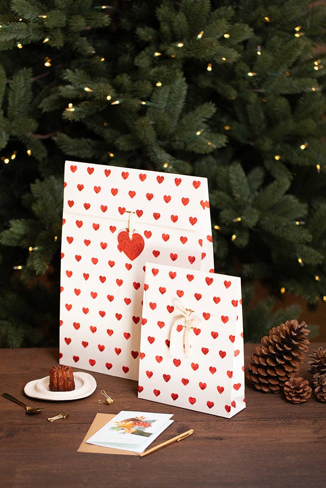 Red Hearts - Gift Bag