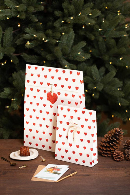 Red Hearts - Gift Bag