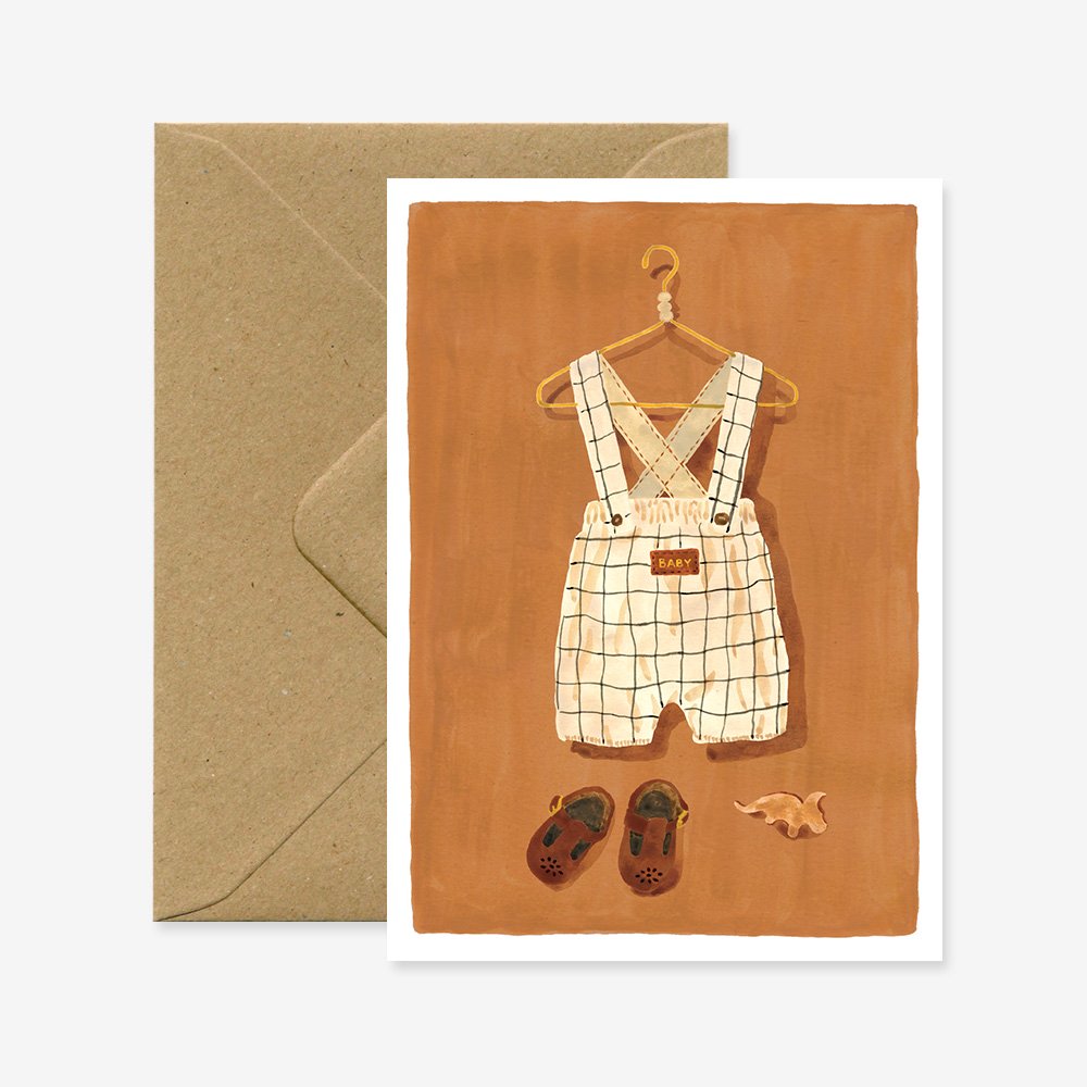 Overall Cream - Greeting Card