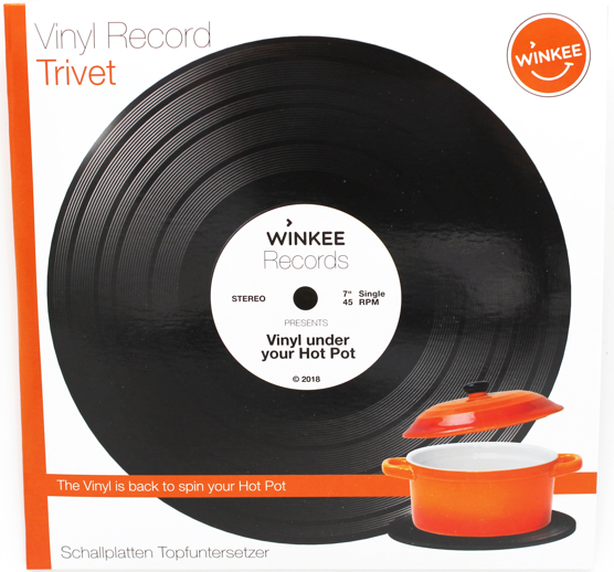 Vinyl Record Coasters