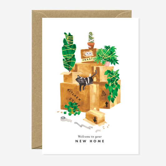 New Home - Greeting Card