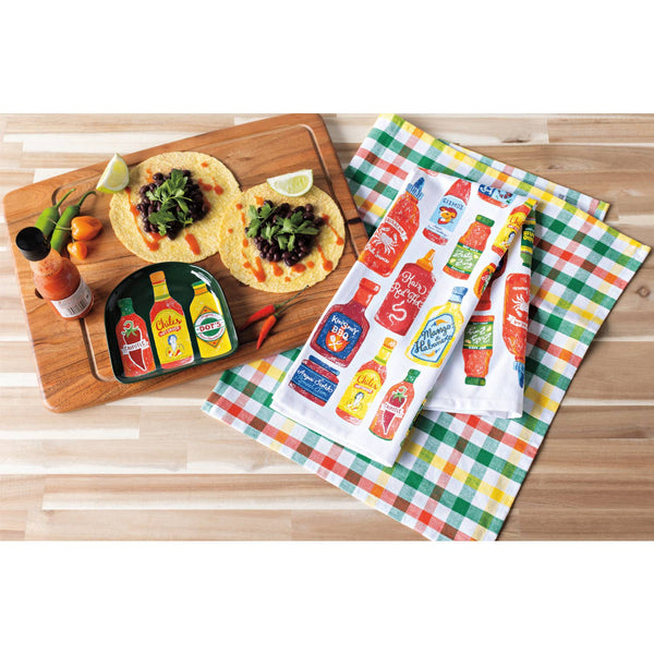 Set of 2 Hot Sauce Tea Towels