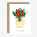 Christmas Bouquet - Carte de Voeux