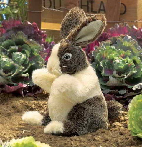 Dutch Rabbit Hand Puppet